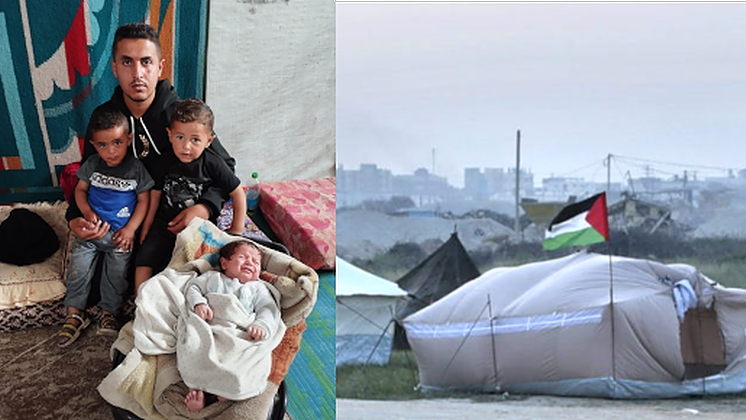 Save Ahed and his family from the genocide in Gaza, Palestine.